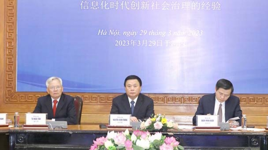 Vietnamese, Chinese parties hold theoretical workshop